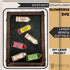 Personalized Pencil & Crayon Children's Magnet For Art Display SVG File-For Laser Engraving